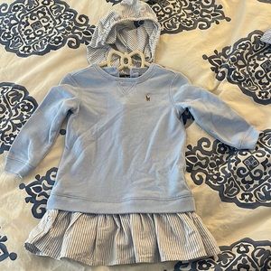 18 month polo Ralph Lauren dress and diaper cover